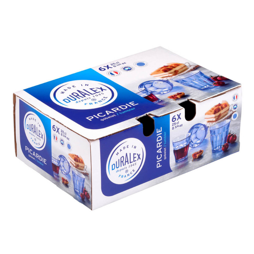 Verre Le Picardie 25cl Bleu - Duralex