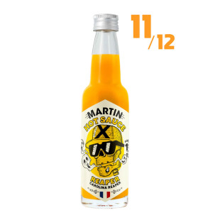 Sauce piment pur cru CAROLINA REAPER 11/12 100 ml  - Maison