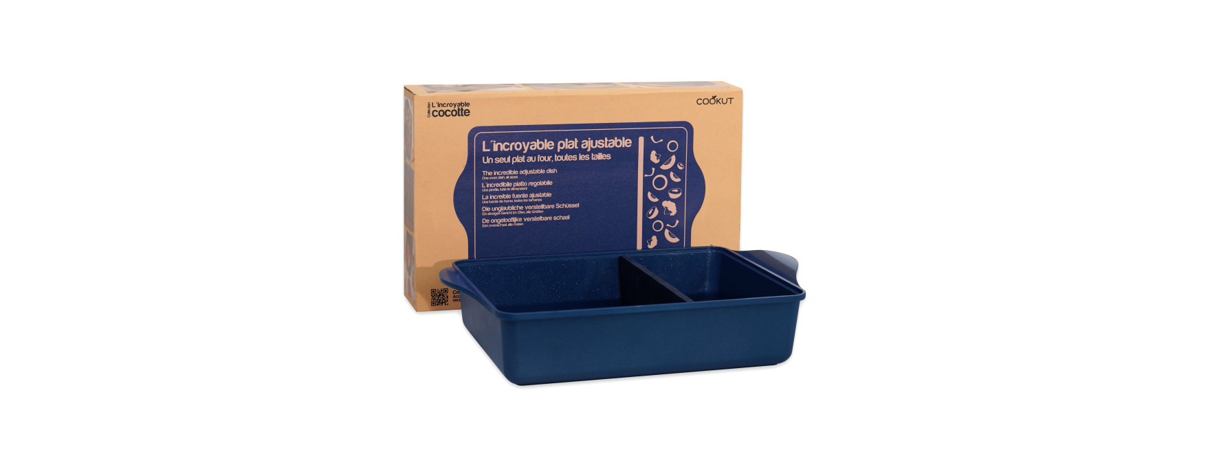 Mon joli plat au four 42cm myrtille - Cookut