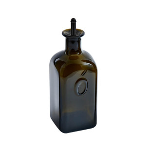 Huilier en verre 50cl verseur bille - Olipac