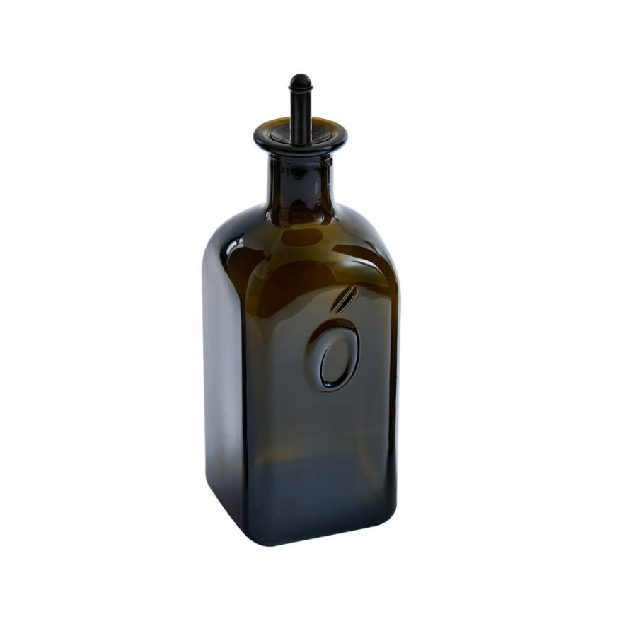 Huilier en verre 50cl verseur bille - Olipac