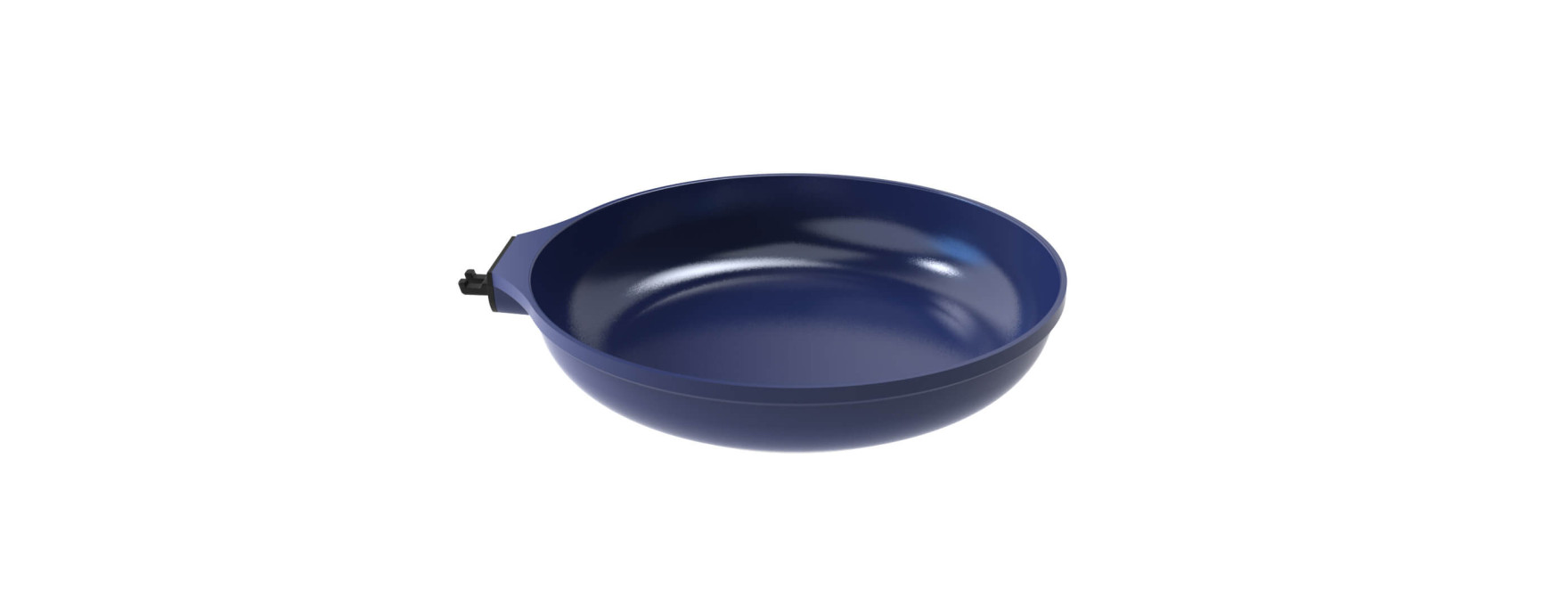 Corps Poèle revêtue sans PFAS 28 cm Myrtille - Cookut