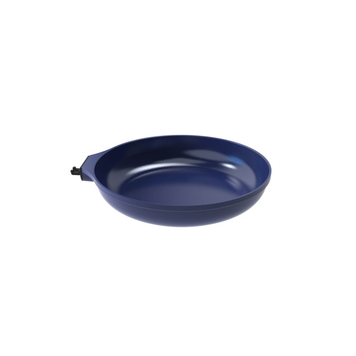 Corps Poèle revêtue sans PFAS 28 cm Myrtille - Cookut