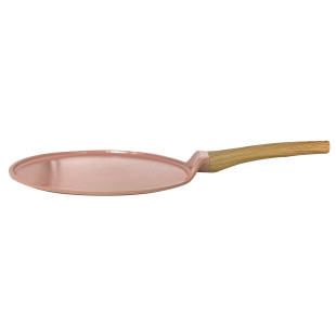 Crépière 26 cm full induction revêtue sans PFAS Guimauve - C