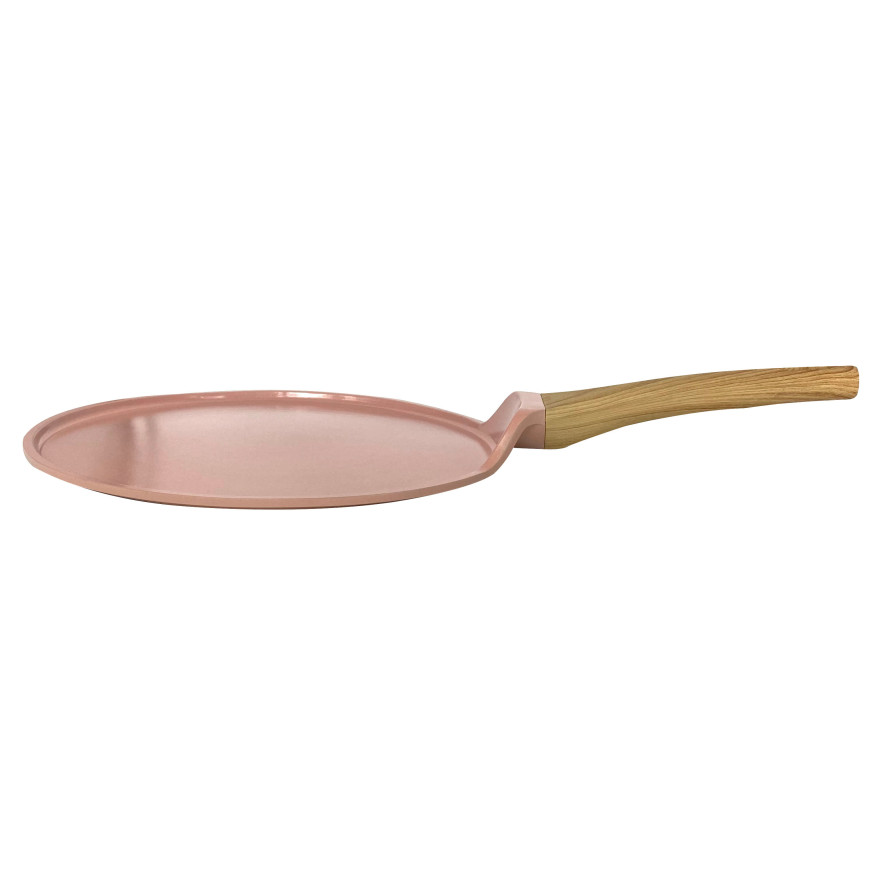 Crépière 26 cm full induction revêtue sans PFAS Guimauve - C