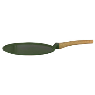 Crêpière 26 cm full induction revêtue sans PFAS Fougère - Cookut