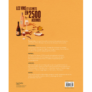 Les vins et les mets en 2500 accords - Hachette vin