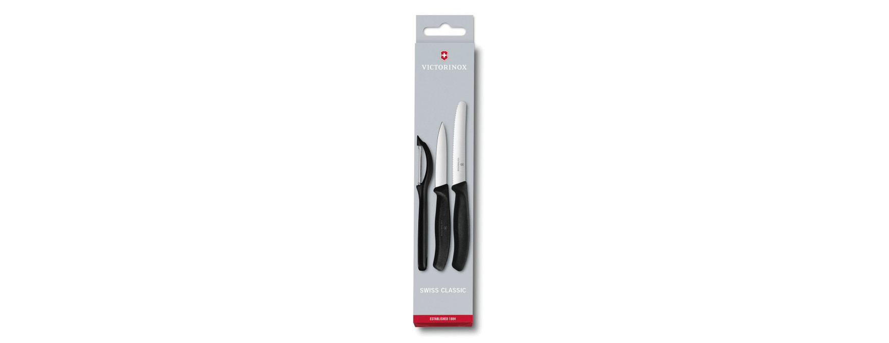 Set 3 pièces accessoires de cuisine swissclassic noir - Vict