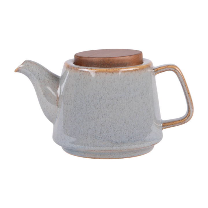 Théière avec filtre  0,9l Kaito gris - Table passion