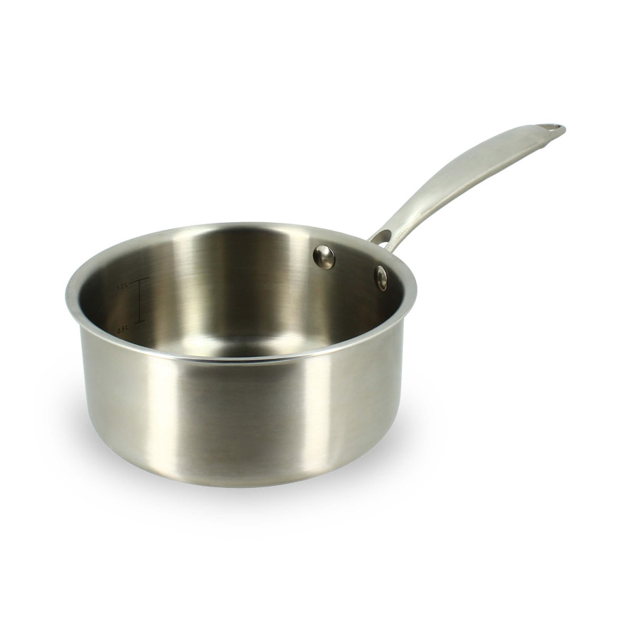 Casserole Triply en acier inoxydable 16cm sans PFAS - Menast