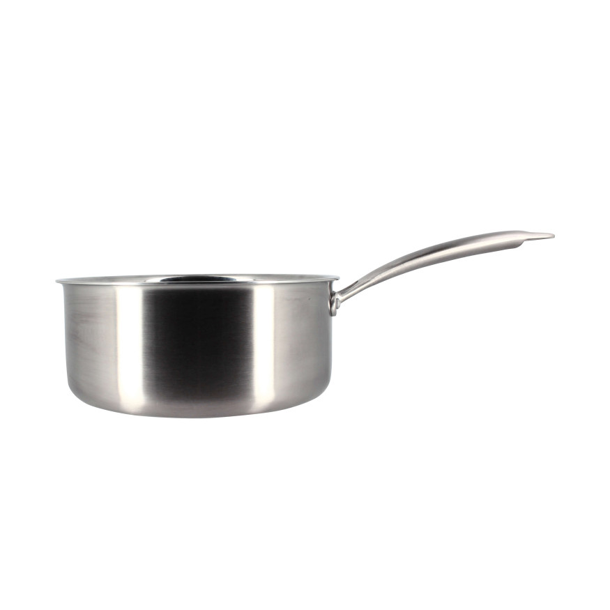 Casserole Triply en acier inoxydable 18cm sans PFAS - Menast