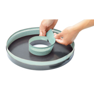 Bande de cuisson en silicone micro-perforée 4 x 200 cm - Scr