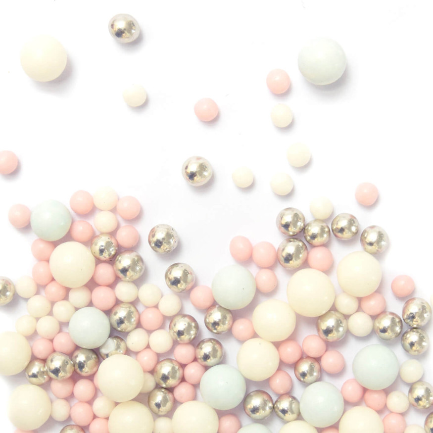Décor à parsemer : mélange de décors sucrés pastel Bubbles 7