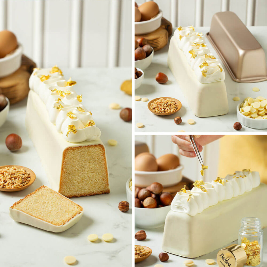 Moule à cake en métal antiadhésif Slim Cake 21 x 8 x 5.8 cm