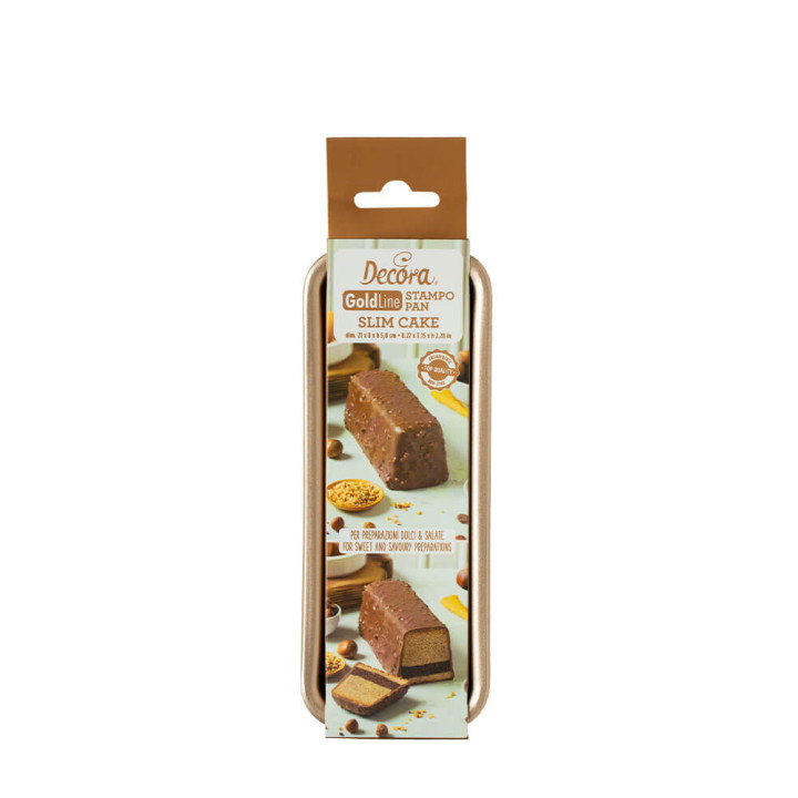 Moule à cake en métal antiadhésif Slim Cake 21 x 8 x 5.8 cm