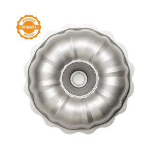 Moule à bundt cake en métal antiadhésif 27 x 8.5 cm - Decora