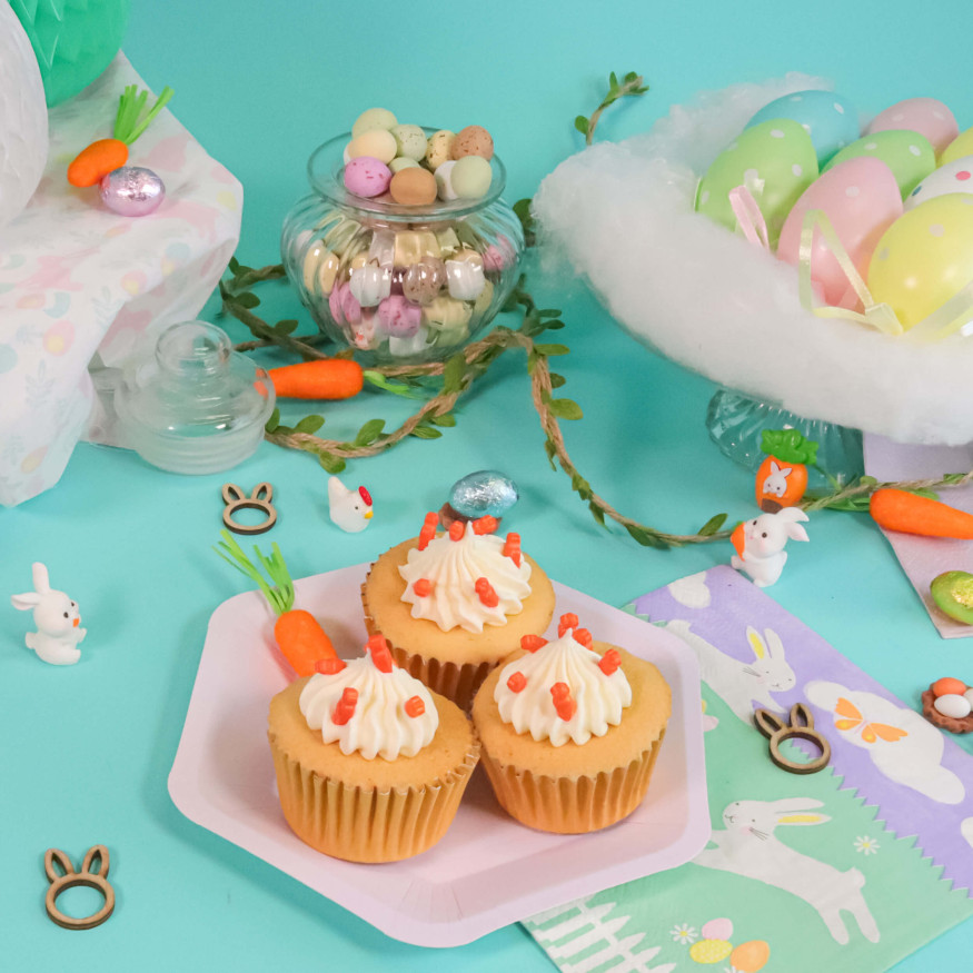 Décor à parsemer : carottes de Pâques 76 gr - PME