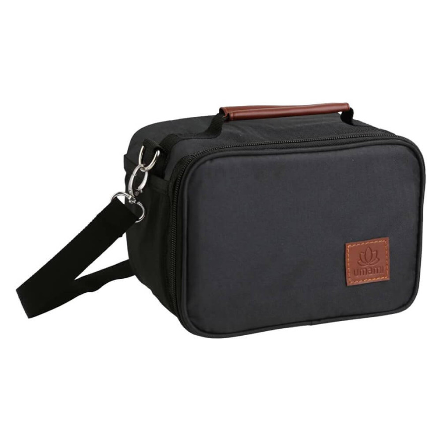 Sac glaciere isotherme 4,3l noir en toile - Umami