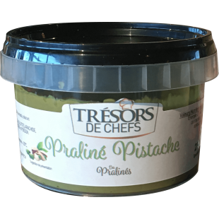 Praliné pistache 250 gr - Trésors de Chefs