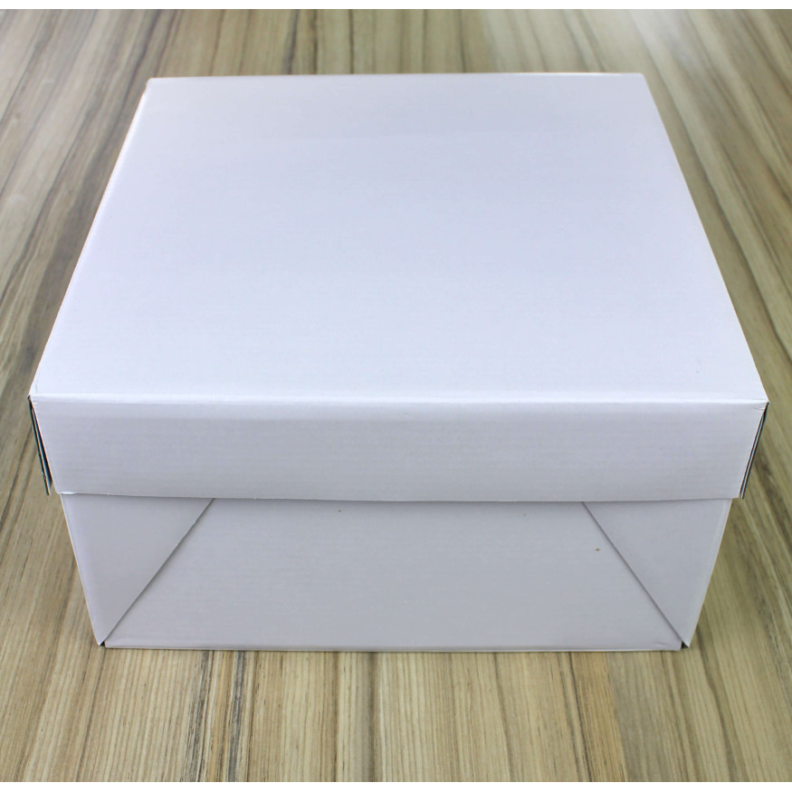 Boîte à gâteau blanche 15.2 x 15.2 x 15.2 cm idéale pour ben