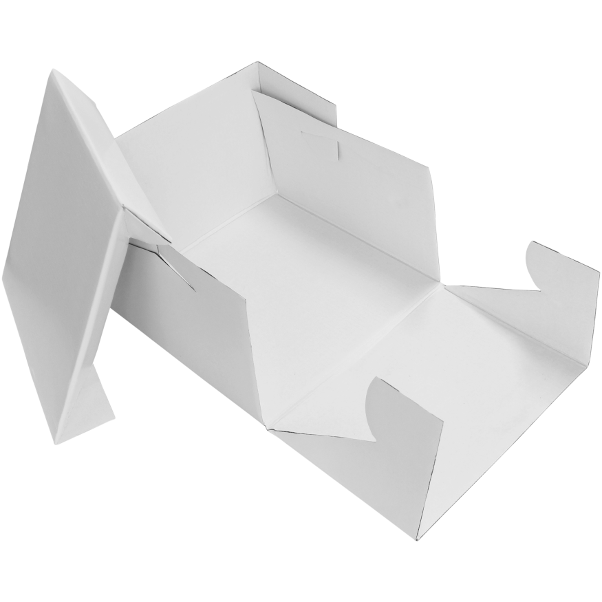 Boîte à gâteau blanche 15.2 x 15.2 x 15.2 cm idéale pour ben