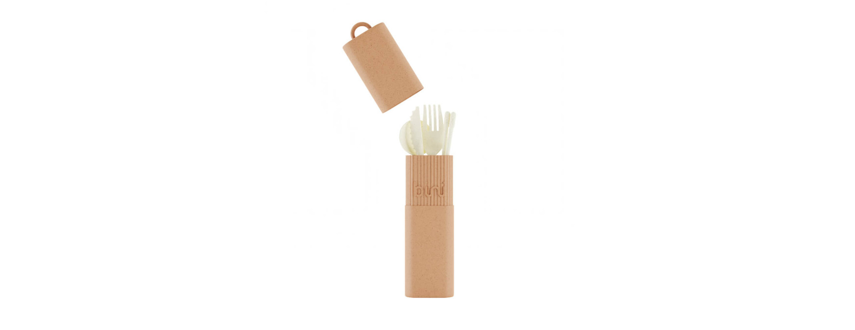 Set de couverts et baguettes latte - Bini