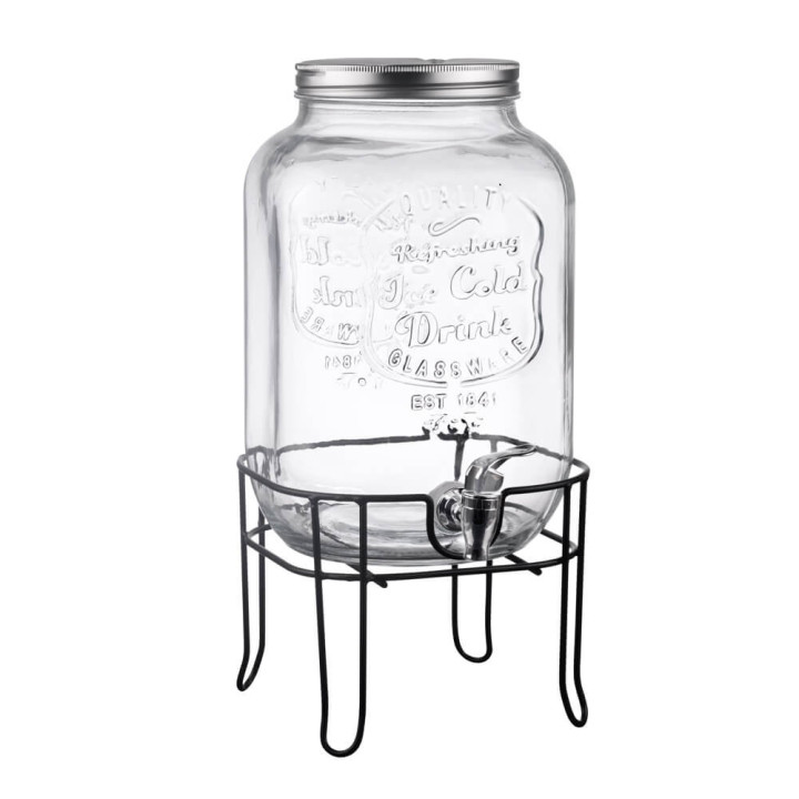 Fontaine 8 litres avec support - Table passion