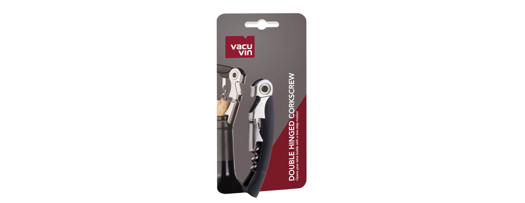 Tire-bouchon sommelier 2 crans - Vacuvin
