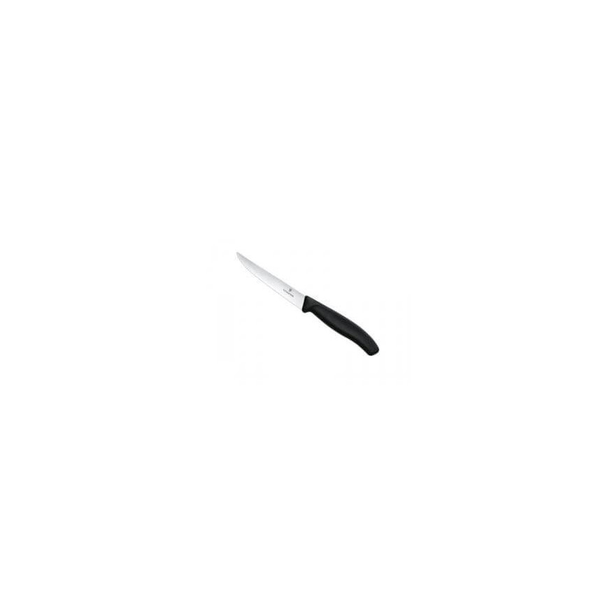 Coffret 6 couteaux steak manche noir - Victorinox
