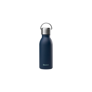 Bouteille isotherme inox 350ml Active bleu marine - Qwetch