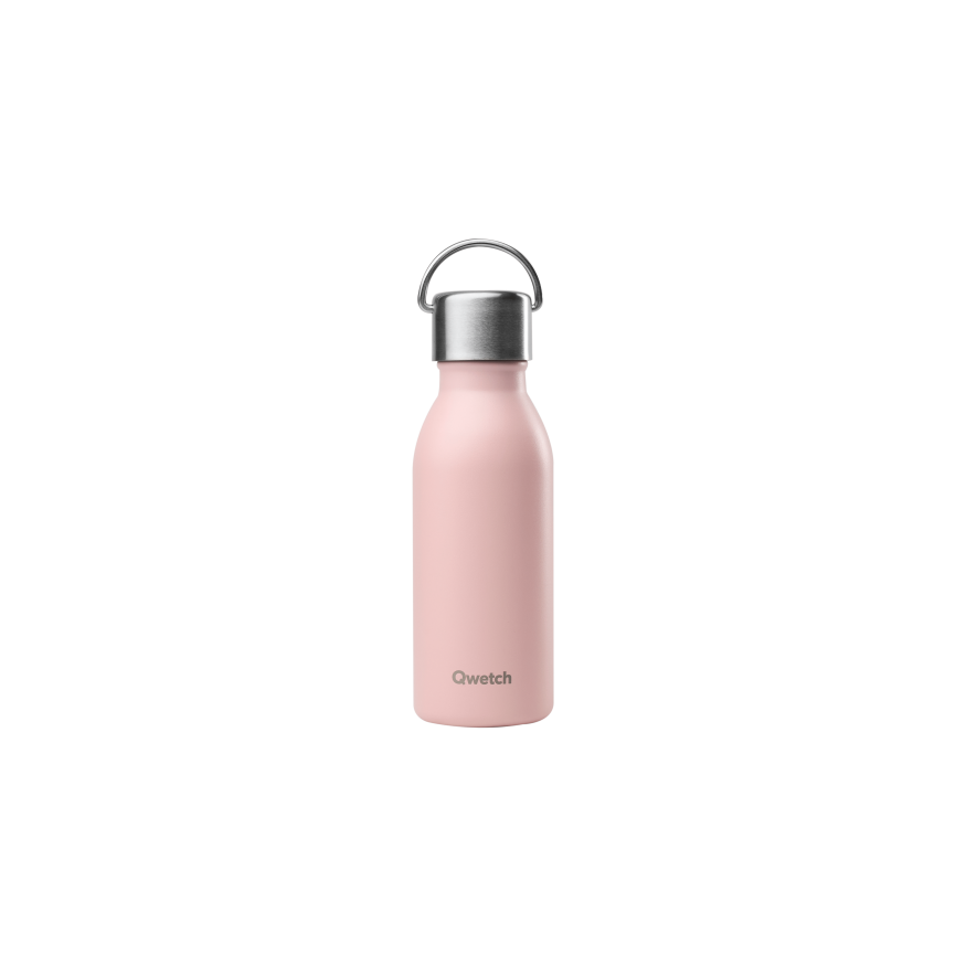 Bouteille isotherme inox 350ml Active rose - Qwetch
