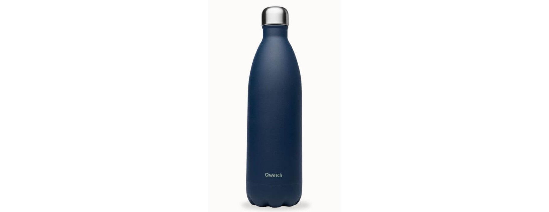 Bouteille isotherme inox bleu nuit originals 1000ml - Qwetch