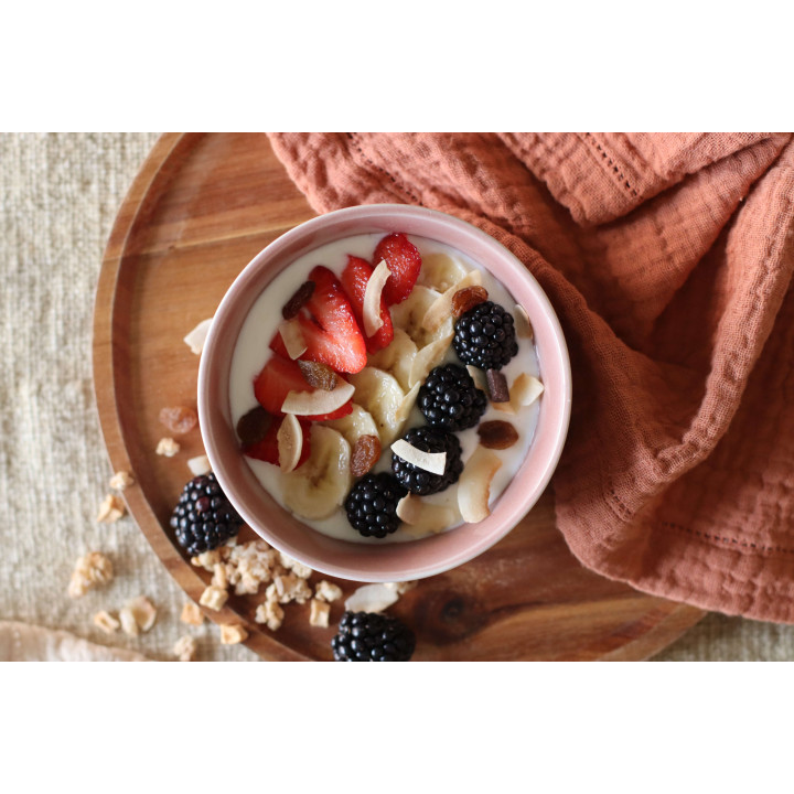 Bol Pokebowl  12,5cm en grès rose pâle - Ogo living