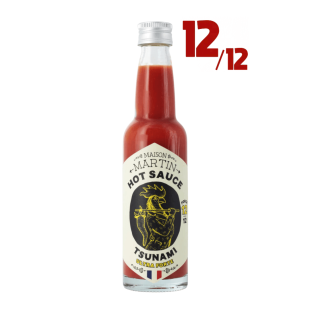 Sauce piment pur cru TSUNAMI 12/12 - Maison Martin