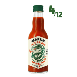 Sauce pimentée SRIRACHA 4/12, 200g - Maison Martin