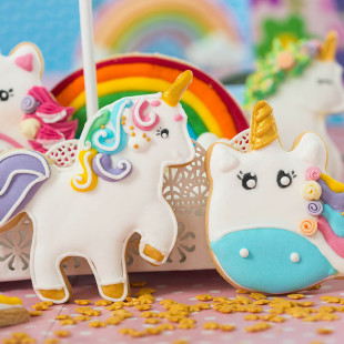 Kit 2 emporte-pièces : Licorne - Decora