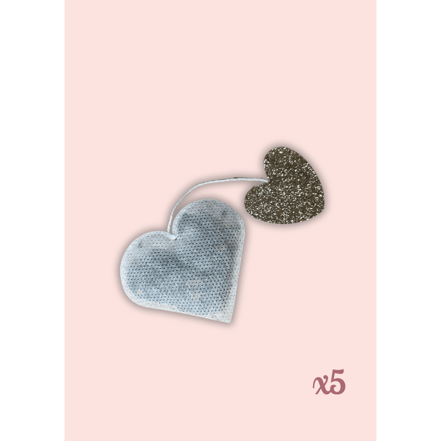 5 sachets de thé Coeur doré : Infusion nuit enchantée - Tea 