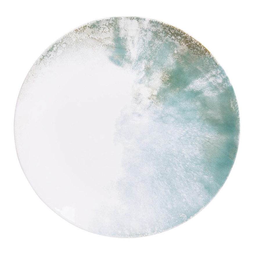 Assiette plate 27cm Islande - Table passion