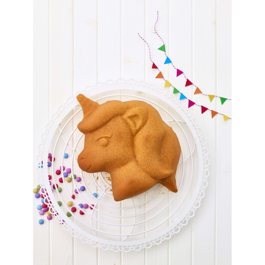 Moule en acier Licorne 23 cm 1L - Birkmann