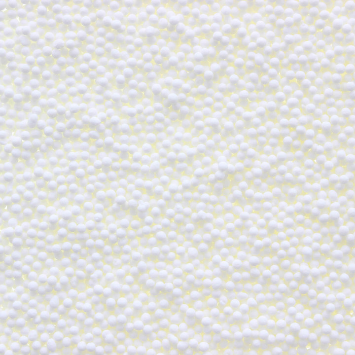 Décor à parsemer : petites perles blanches 110 gr