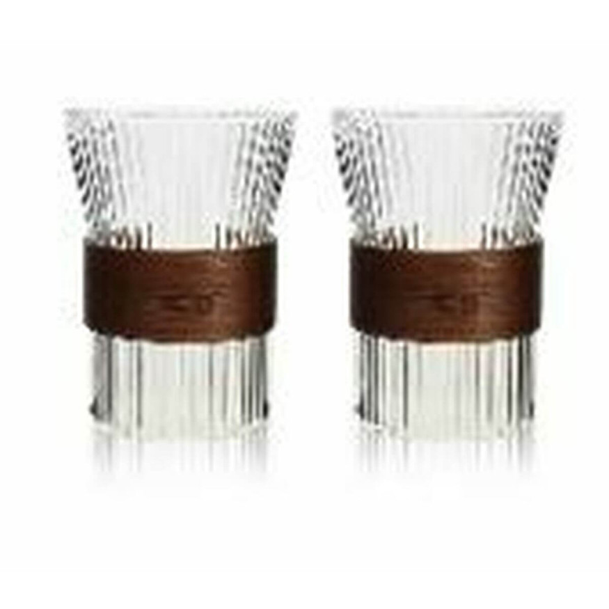 Set de 2 tasses Karl en verre borosilicate transparent 325ml