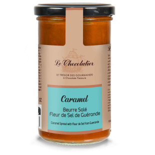 Caramel à tartiner au beurre salé et sel de Guérande