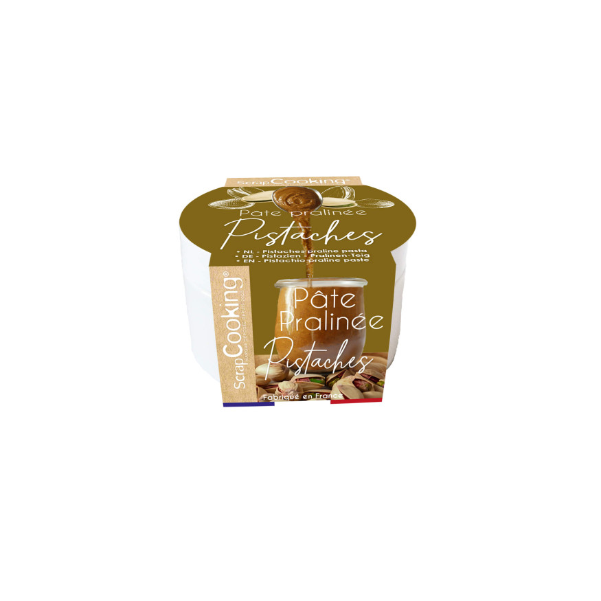 Pâte de pralin pistaches 200g - Scrapcooking