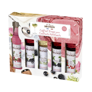Coffret mini pétillant 5 mignonnettes 5 x 50ml - Monin