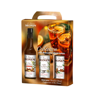 Coffret boissons hivernales, 3 x 25cl - Monin