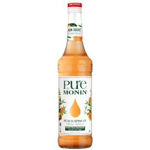 Pure by Monin pêche / abricot 70cl- Monin