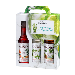 Coffret sirop sans alcool 3x25cl - Monin