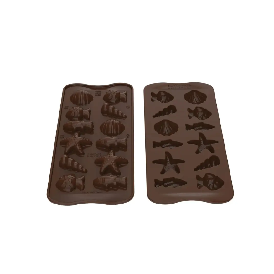 Moule à chocolat en silicone Fritures - Silikomart