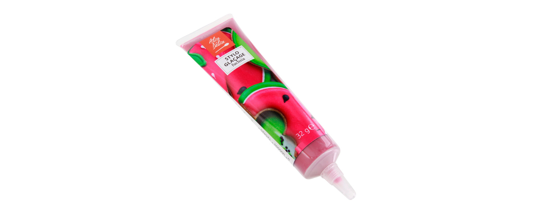 Stylo de glaçage pour décorer les biscuits fuchsia 32 gr