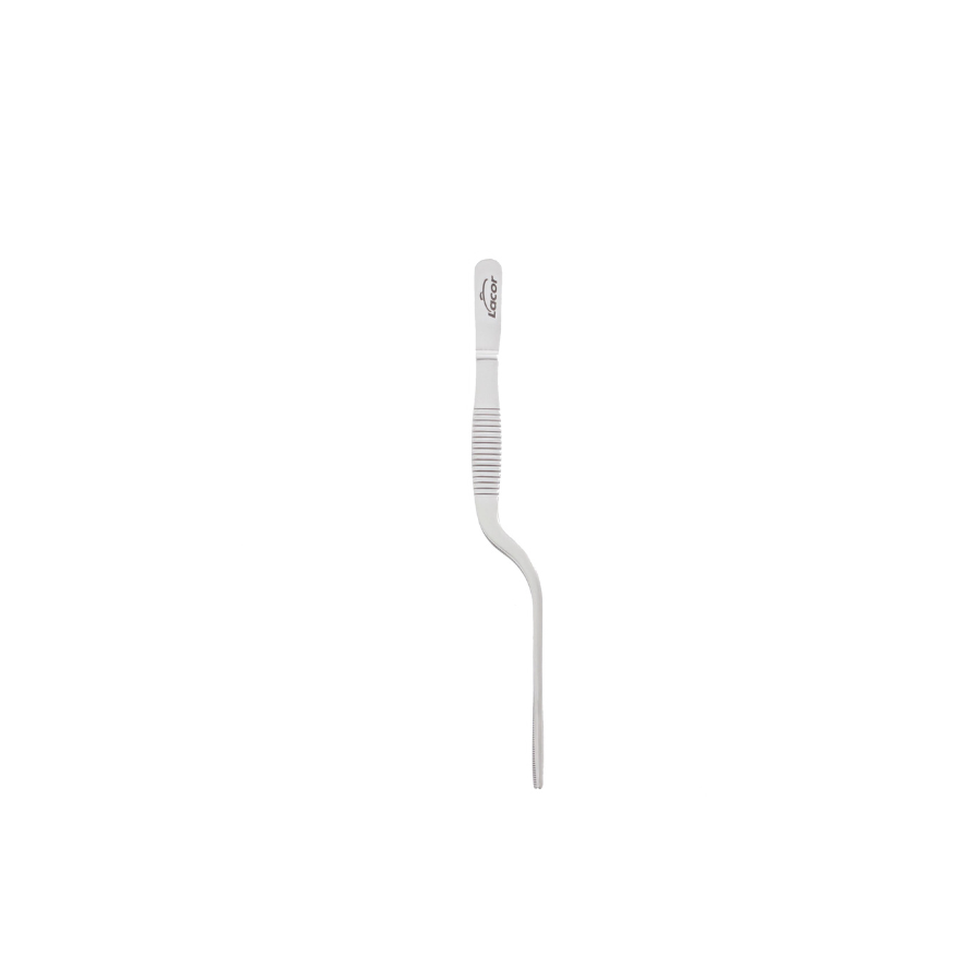 Pince à dresser de précision coudée 16 cm - Lacor